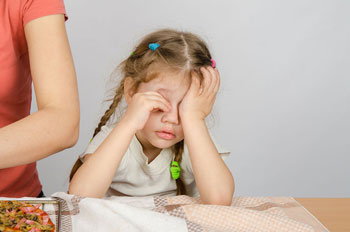 Tired-Girl-With-Mother